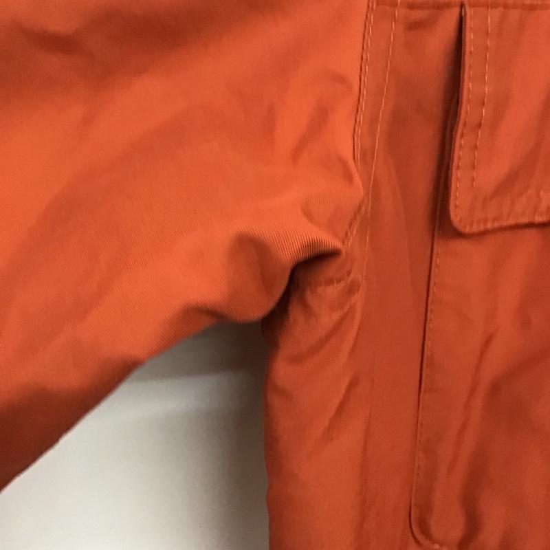 エディーバウアー Eddie Bauer ジャケット、上着 ジャンパー、ブルゾン ジップアップジャケット アウター 古着 ジップアップパーカー M 無地 橙 / オレンジ /  メンズ USED 古着 中古 10140946
