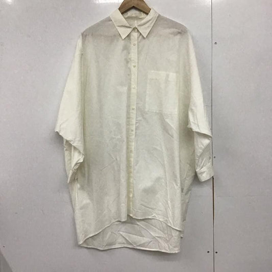 アパートバイローリーズ apart by lowrys ワンピース ロングスカート 長袖ロングワンピース シャツワンピース フレアスカート フロントボタン FREE 無地 白 / ホワイト /  レディース USED 古着 中古 10146669