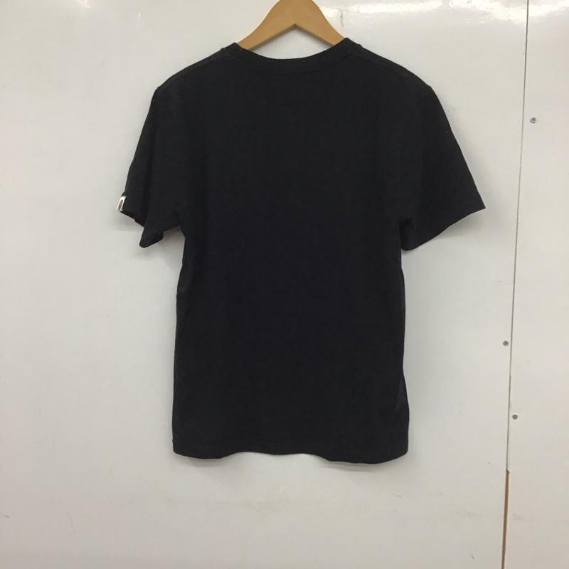 アベイシングエイプ A BATHING APE Tシャツ 半袖 001TEH302051X SHARK TEE シャーク S プリント 黒 / ブラック /  レディース USED 古着 中古 10133557