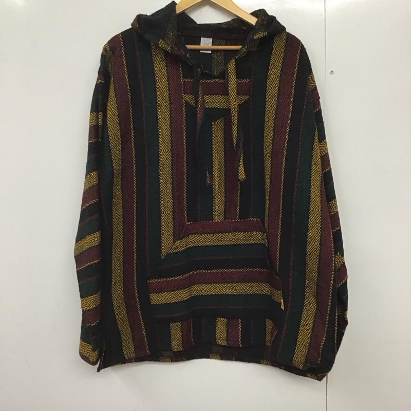 古着 USED パーカー 長袖 XL  マルチカラー / マルチカラー /  メンズ USED 古着 中古 10141137