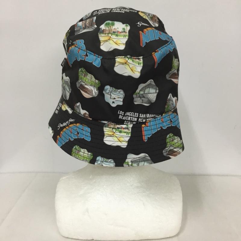 ナイキ NIKE 帽子 ハット 743498-010 バケットハット 総柄 マルチカラー / マルチカラー /  メンズ USED 古着 中古 10130238