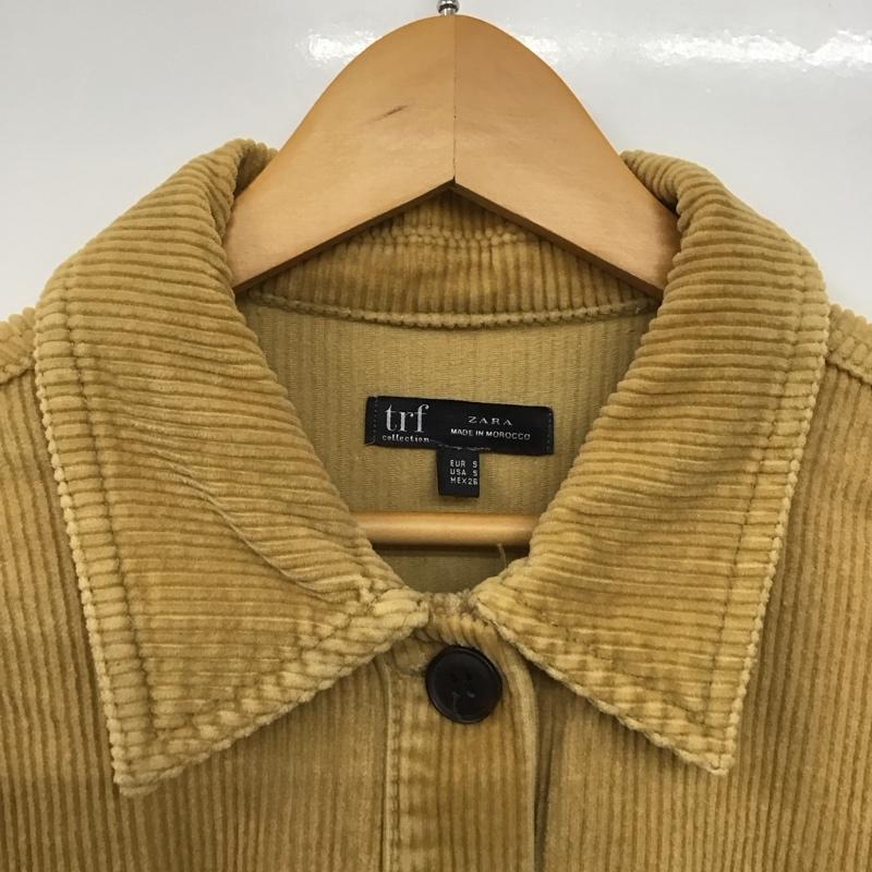 ザラティーアールエフ ZARA TRF ジャケット、上着 ジャケット、ブレザー コーデュロイジャケット カジュアルジャケット アウター S 無地 ベージュ / ベージュ /  メンズ USED 古着 中古 10143114