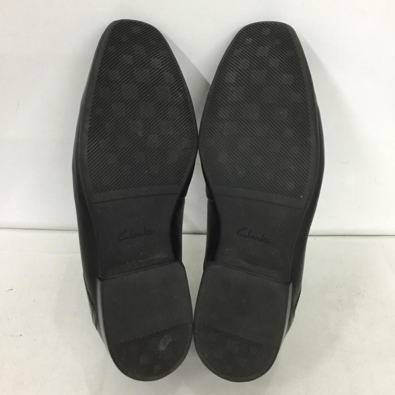 クラークス Clarks 革靴 革靴 UK7 EU41 US：8 無地 黒 / ブラック /  メンズ USED 古着 中古 10136689