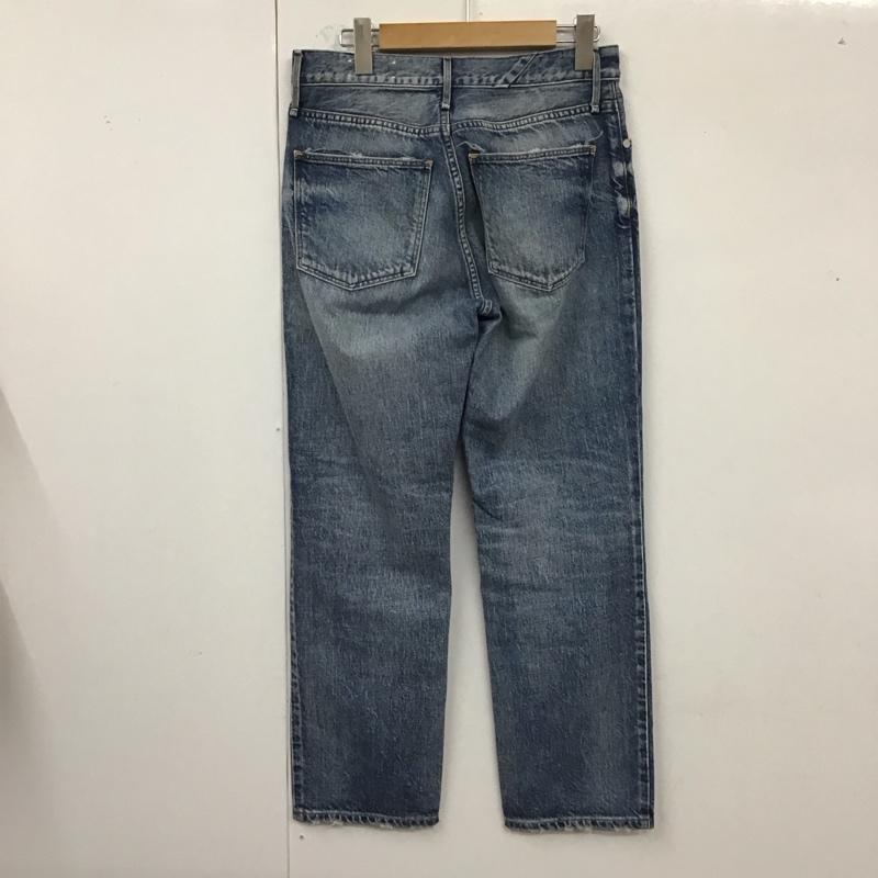 アッパーハイツ upperhights パンツ デニム、ジーンズ 187108 ストレート 23 無地 青 / ブルー /  レディース USED 古着 中古 10121600