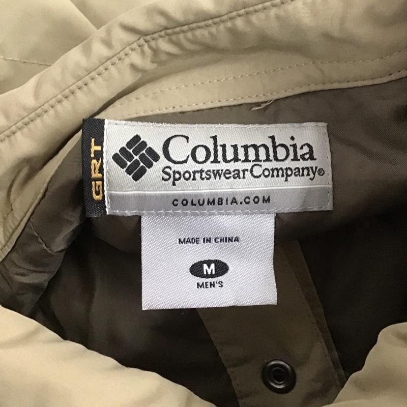 コロンビア Columbia ジャケット、上着 ジャケット、ブレザー 205 PM7409 キルティングジャケット M 無地 ベージュ / ベージュ /  メンズ USED 古着 中古 10122990
