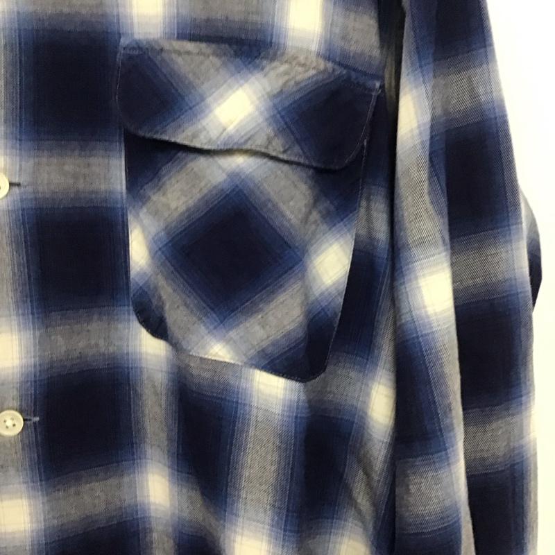 ビームス ジャパン BEAMS JAPAN シャツ、ブラウス 長袖 長袖シャツ チェックシャツ カラーシャツ L チェック マルチカラー / マルチカラー /  メンズ USED 古着 中古 10146555