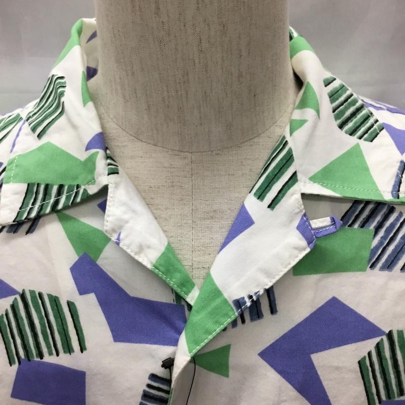 ニコアンド niko and... シャツ、ブラウス 長袖 ON92MA03TO オープンカラーシャツ 開襟 タグ付き 3 総柄 マルチカラー / マルチカラー /  メンズ USED 古着 中古 10114793