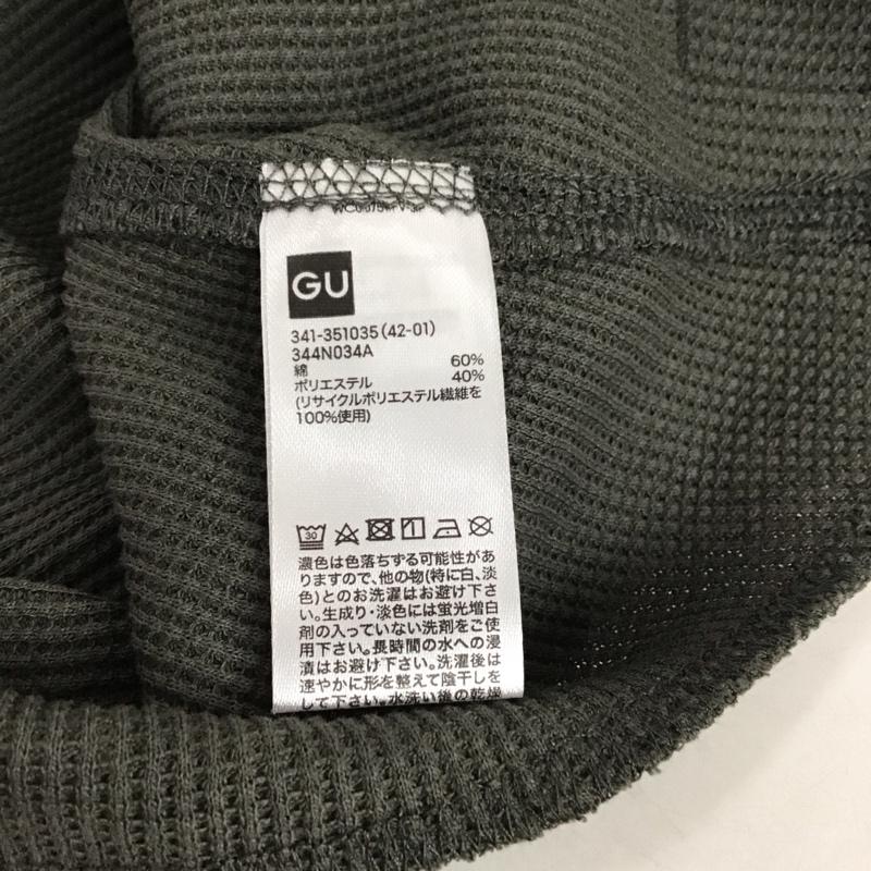 ジーユー GU Tシャツ 半袖 341-351035 ドライワッフルTシャツ 半袖カットソー XL 無地 マルチカラー / マルチカラー /  メンズ USED 古着 中古 10132360