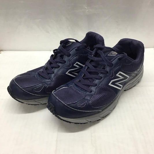 ニューバランス New Balance スニーカー スニーカー M440NV4 27cm 27.0cm ロゴ、文字 紺 / ネイビー /  メンズ USED 古着 中古 10118857