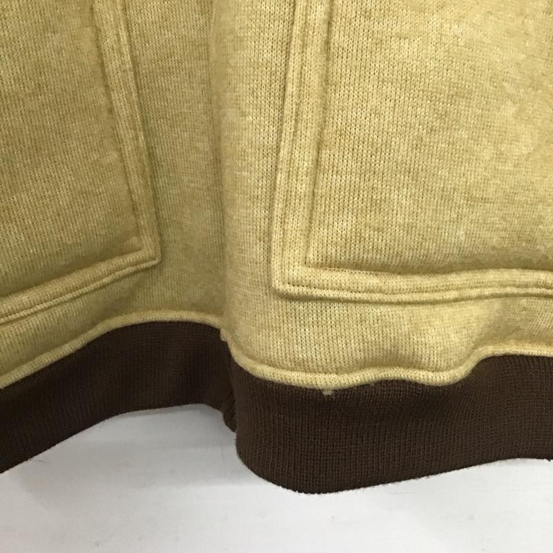 ウエアハウス WAREHOUSE ジャケット、上着 ジャンパー、ブルゾン ジップアップジャケット アウター スタンドカラー パイルフリース M ロゴ、文字 ベージュ / ベージュ /  メンズ USED 古着 中古 10148588