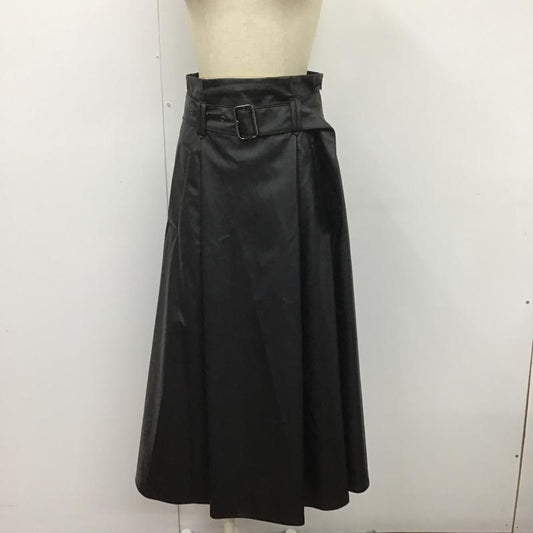 アズールバイマウジー AZUL BY MOUSSY スカート ロングスカート M 無地 黒 / ブラック /  レディース USED 古着 中古 10106133