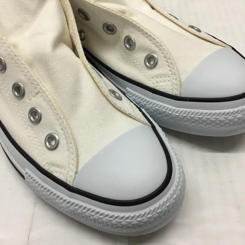 コンバース CONVERSE スニーカー スニーカー 1C239 ALL STAR SLIP III OX スリッポン 26.5cm 箱有 26.5cm ロゴ、文字 白 / ホワイト /  メンズ USED 古着 中古 10121862