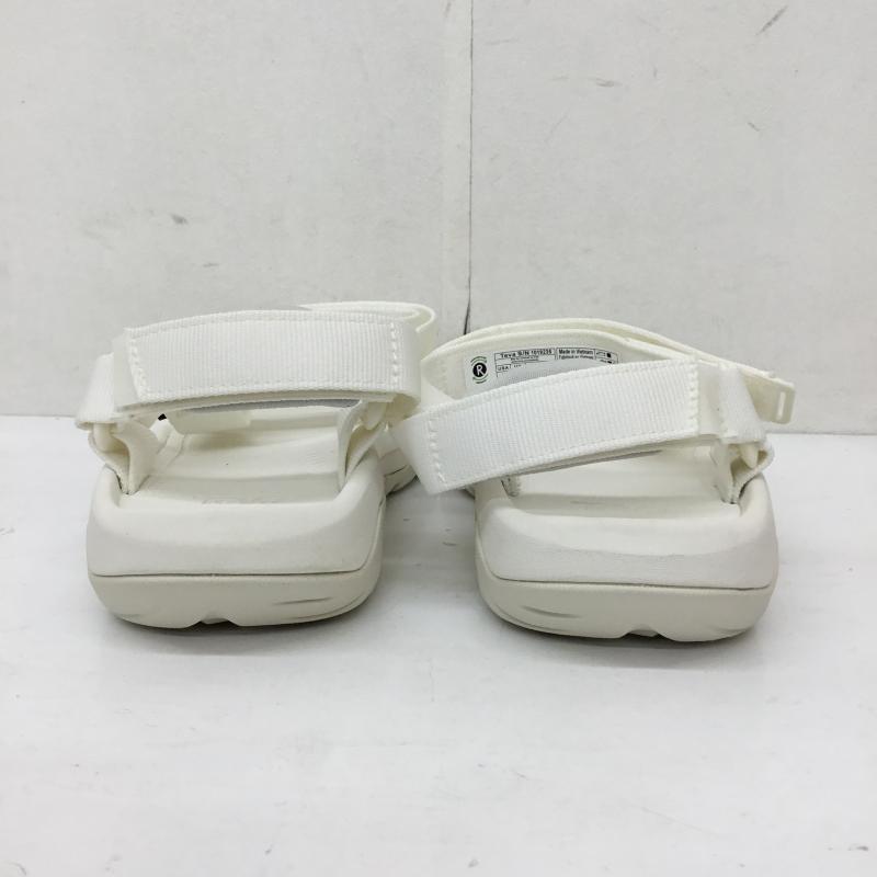 テバ Teva サンダル サンダル FM1223K 24.0cm ロゴ、文字 白 / ホワイト /  レディース USED 古着 中古 10135132
