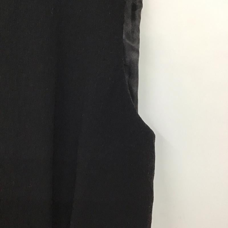 ザラベーシック ZARA BASIC ワンピース ひざ丈スカート M 無地 黒 / ブラック /  レディース USED 古着 中古 10129591