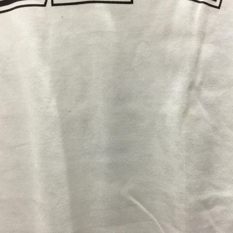 ベイプ BAPE カットソー 長袖 長袖カットソー クルーネックカットソー ロングスリーブカットソー プリントTシャツ XL ロゴ、文字 白 / ホワイト /  メンズ USED 古着 中古 10114093