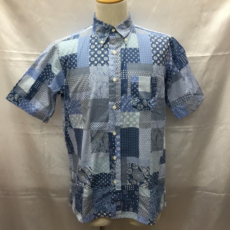 インディビジュアライズドシャツ INDIVIDUALIZED SHIRTS シャツ、ブラウス 半袖 L  マルチカラー / マルチカラー /  メンズ USED 古着 中古 10108878