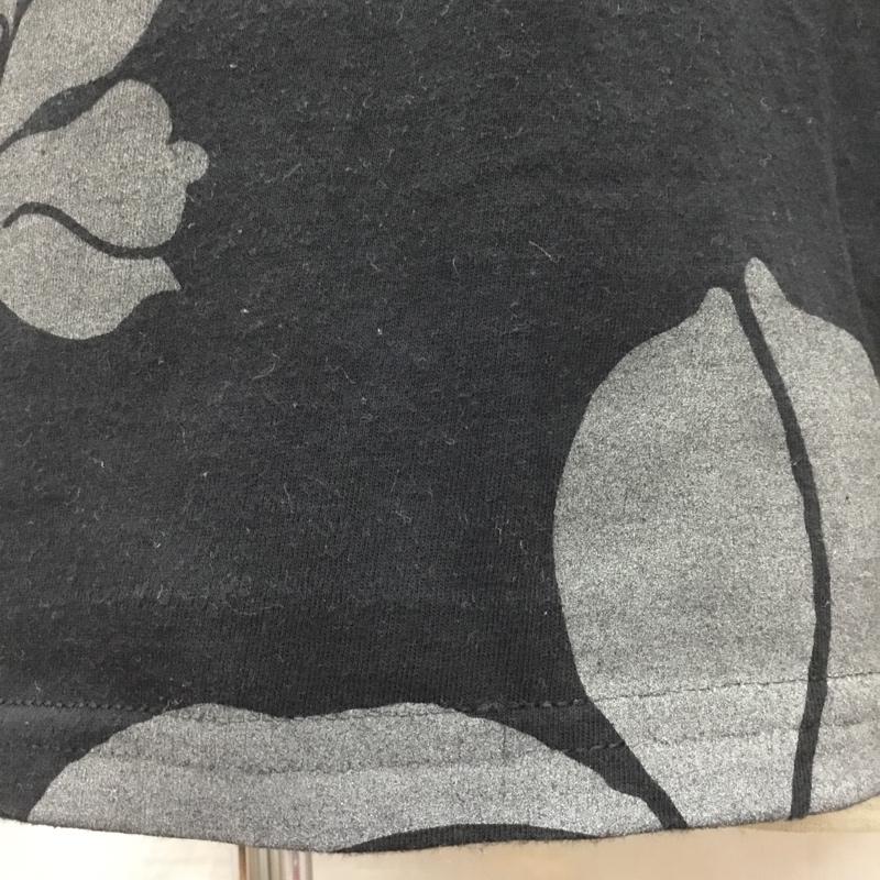 ステューシー STUSSY Tシャツ 半袖 半袖カットソー プリントTシャツ クルーネックカットソー M プリント 黒 / ブラック /  メンズ USED 古着 中古 10119722