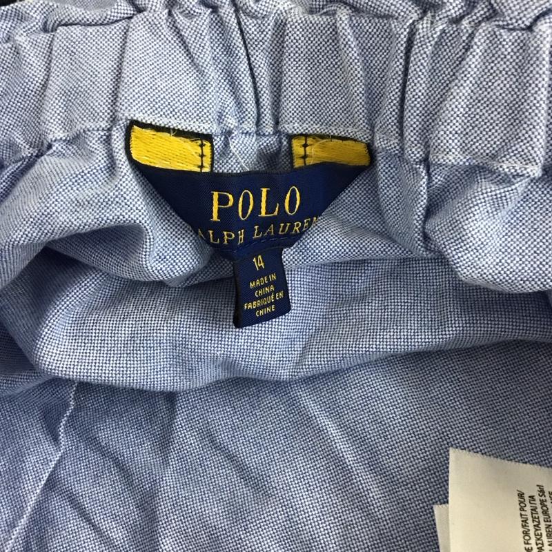 ラルフローレン RALPHLAUREN スカート ミニスカート 無地 水色 / ライトブルー /  レディース USED 古着 中古 10129850