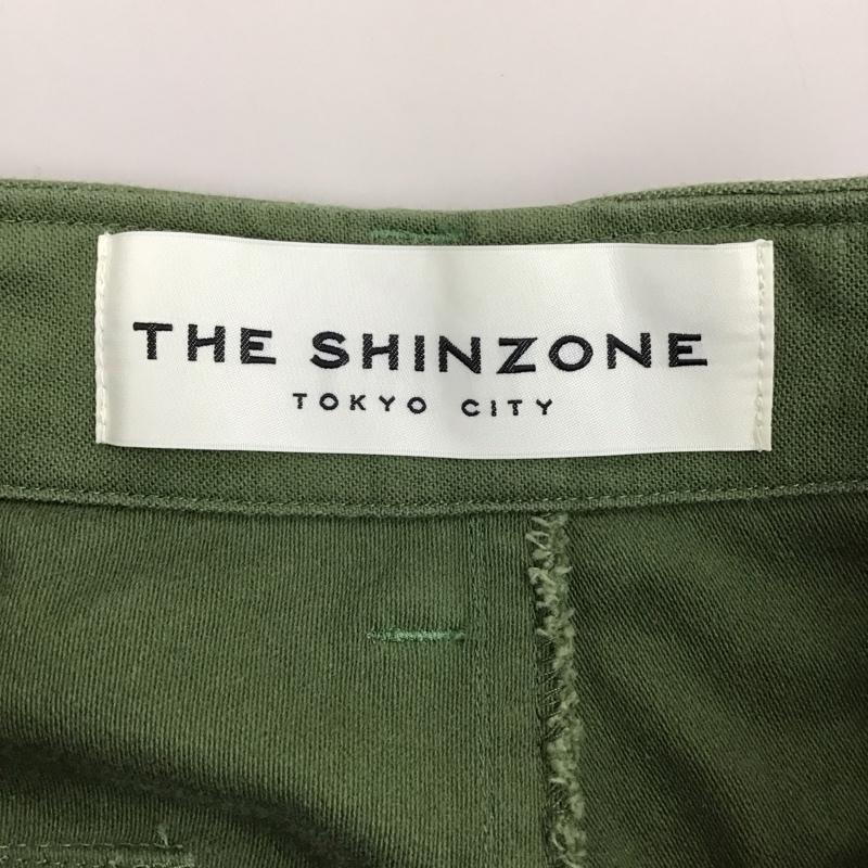 ザ シンゾーン THE SHINZONE パンツ ワークパンツ、ペインターパンツ 15AMSPA18 ベイカーパンツ 34 無地 カーキ / カーキ /  レディース USED 古着 中古 10115858