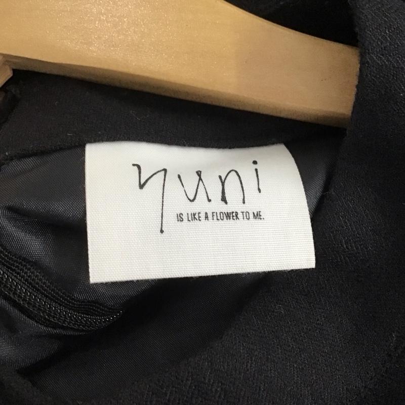 ユニ yuni ワンピース ロングスカート FREE 無地 黒 / ブラック /  レディース USED 古着 中古 10140655