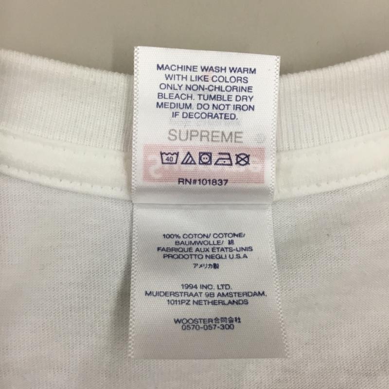 シュプリーム Supreme Tシャツ 半袖 Motion Logo Tee S ロゴ、文字 白 / ホワイト /  メンズ USED 古着 中古 10111357