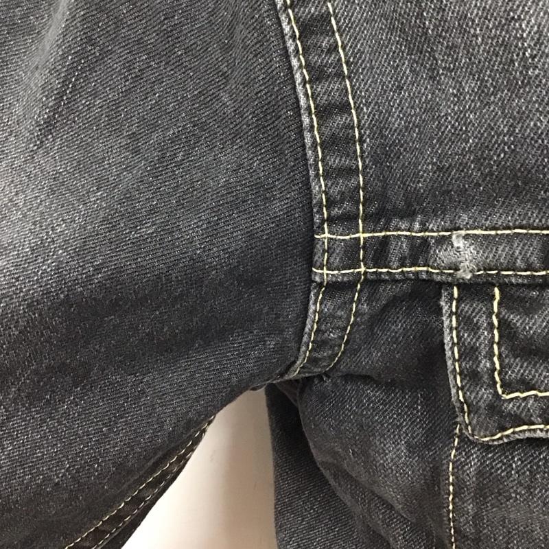 リーバイストラウスアンドコー Levi Strauss & co. ジャケット、上着 ジャケット、ブレザー デニムジャケット カラージャケット 長袖ジャケット ブルゾン Gジャン L 無地 黒 / ブラック /  メンズ USED 古着 中古 10123834