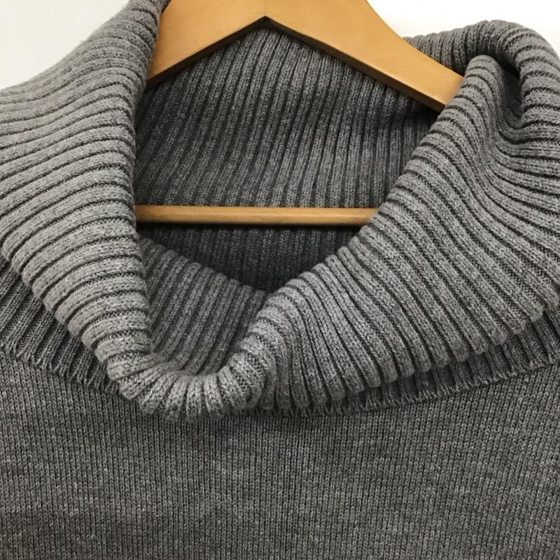 スピック＆スパン Spick & Span ニット、セーター 長袖 23-080-200-5360-3-0 タートルネック 無地 灰 / グレー /  レディース USED 古着 中古 10142012