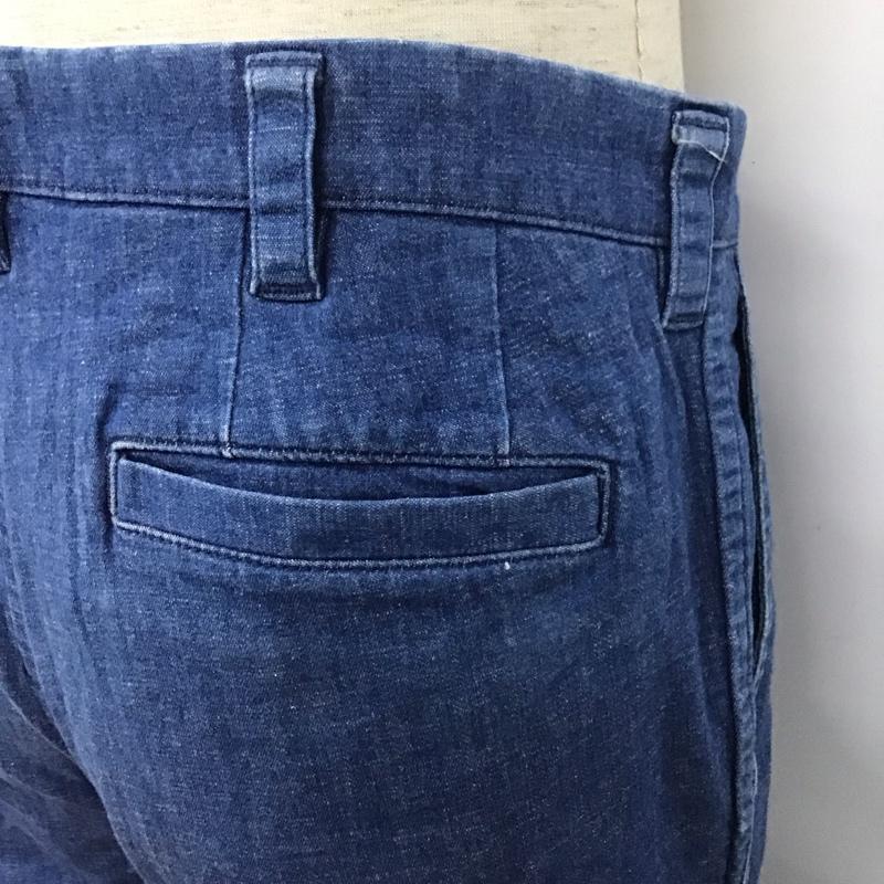 ブルーブルー BLUE BLUE パンツ デニム、ジーンズ カジュアルパンツ スリムパンツ ストレッチパンツ 2 無地 インディゴ / インディゴ /  メンズ USED 古着 中古 10110219
