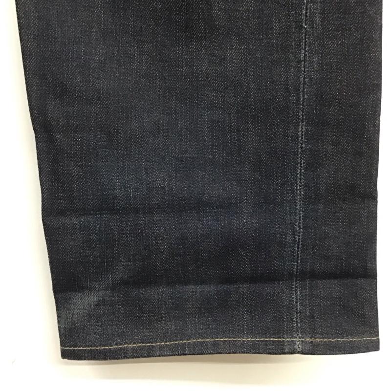 リーバイス Levi s パンツ デニム、ジーンズ 66501 日本製 W34 34インチ 無地 紺 / ネイビー /  メンズ USED 古着 中古 10107829