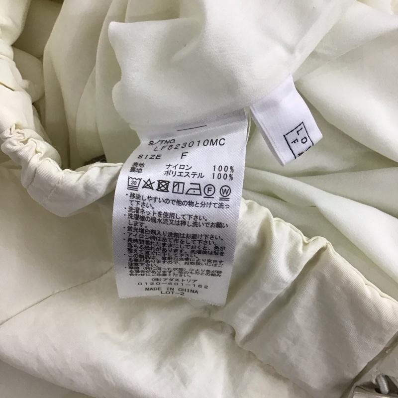 ローリーズファーム LOWRYS FARM パンツ ワークパンツ、ペインターパンツ FREE 無地 白 / ホワイト /  レディース USED 古着 中古 10140584