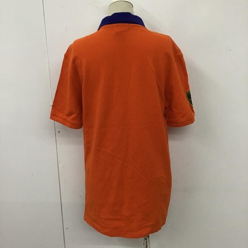 ポロバイラルフローレン Polo by RALPH LAUREN ポロシャツ 半袖 L 無地 橙 / オレンジ /  レディース USED 古着 中古 10105790
