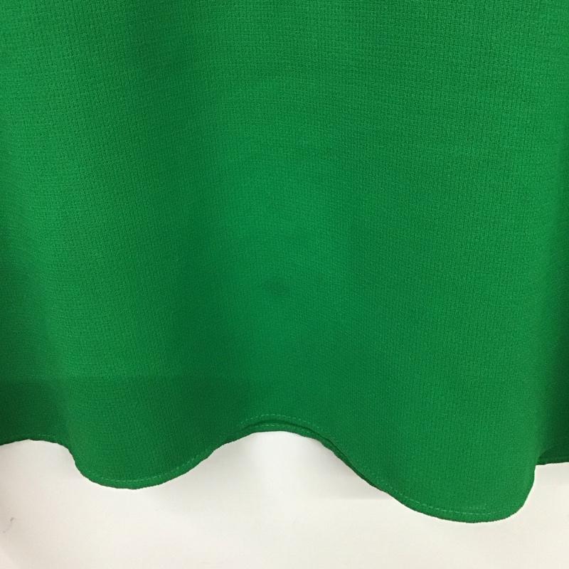 ザラ ZARA ワンピース ミニスカート M 無地 緑 / グリーン /  レディース USED 古着 中古 10130874