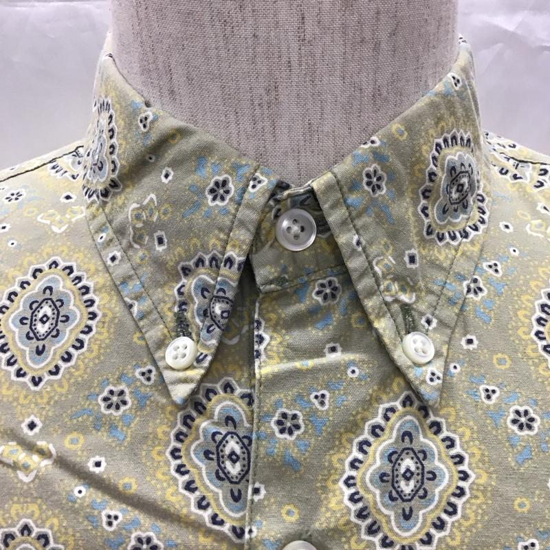 ギャップ GAP シャツ、ブラウス 長袖 長袖シャツ ボタンダウンシャツ カジュアルシャツ ペイズリー 総柄 90s M 総柄 X ペイズリー マルチカラー / マルチカラー /  メンズ USED 古着 中古 10110979