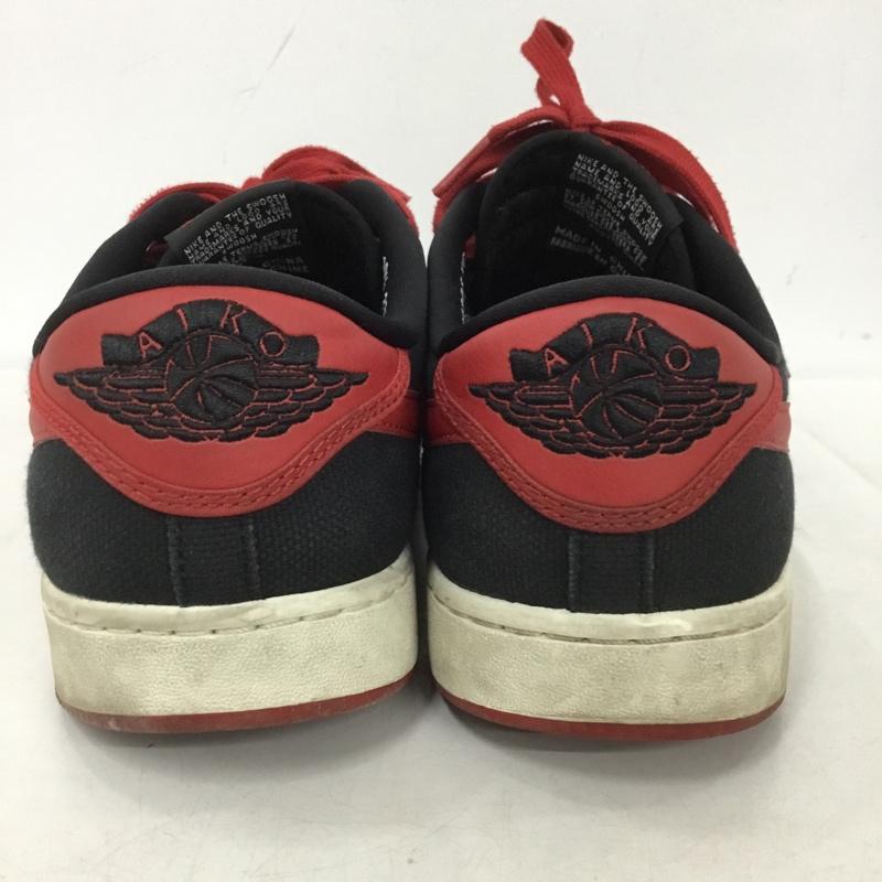ナイキ NIKE スニーカー スニーカー DX4981-006 AIR JORDAN 1 KO LOW 28.5cm 28.5cm ロゴ、文字 黒 / ブラック / X 赤 / レッド /  メンズ USED 古着 中古 10150408