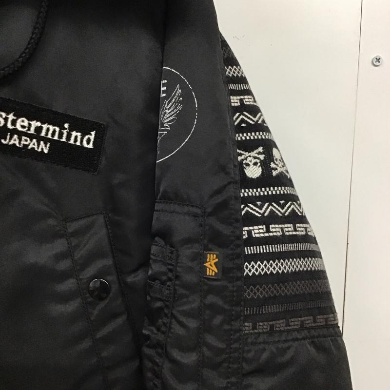 マスターマインド mastermind JAPAN ジャケット、上着 ジャンパー、ブルゾン ue-101097 N3B ユニフォームエクスペリメント アルファ アウター 3 ロゴ、文字 黒 / ブラック /  メンズ USED 古着 中古 10137215