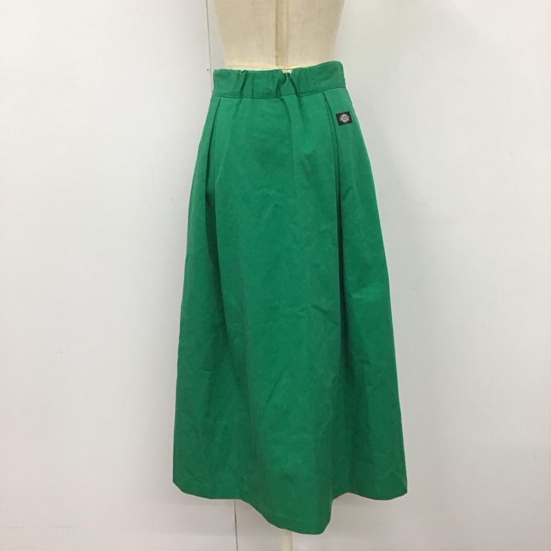 ディッキーズ Dickies スカート ロングスカート dk006423 niko and ラップワークスカート M 無地 緑 / グリーン /  レディース USED 古着 中古 10120339
