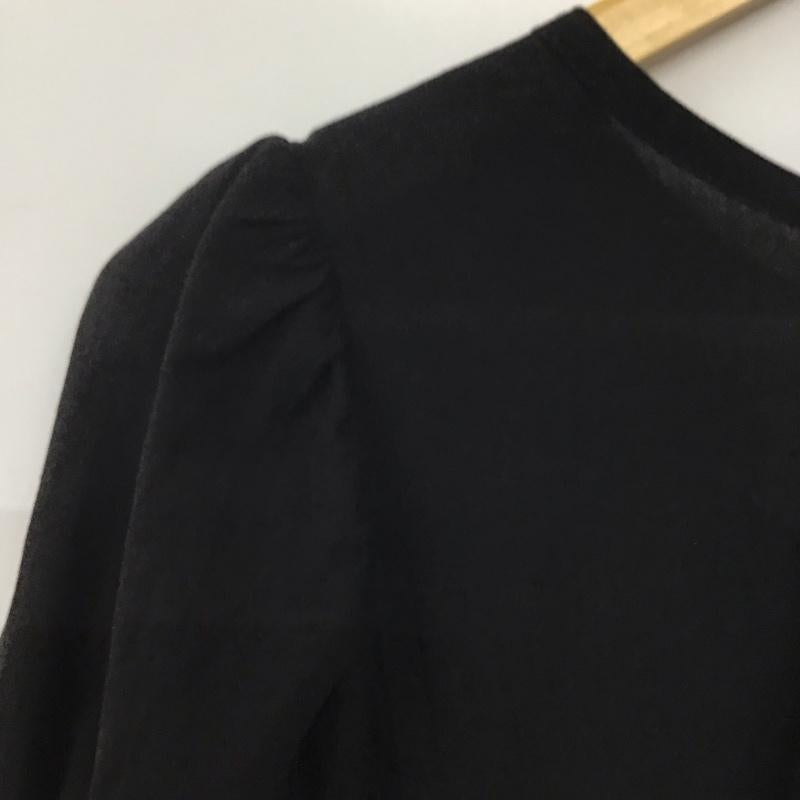 ローリーズファーム LOWRYS FARM ワンピース ミニスカート FREE 無地 黒 / ブラック /  レディース USED 古着 中古 10142136