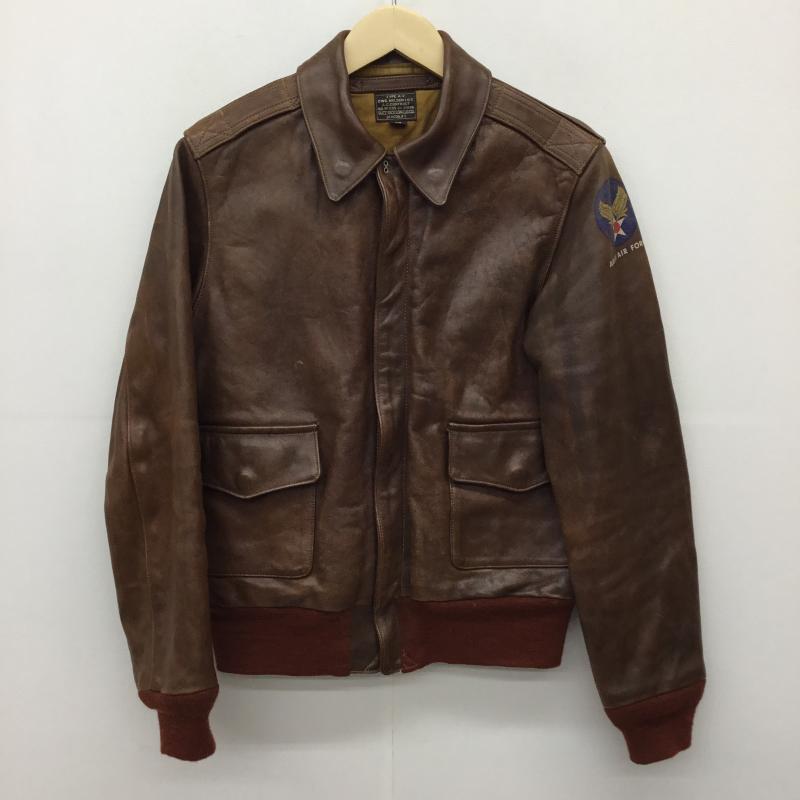 バズリクソンズ Buzz Rickson s ジャケット、上着 レザージャケット A-2 フライトジャケット　ホースハイド 36 ロゴ、文字 茶 / ブラウン /  メンズ USED 古着 中古 10144520