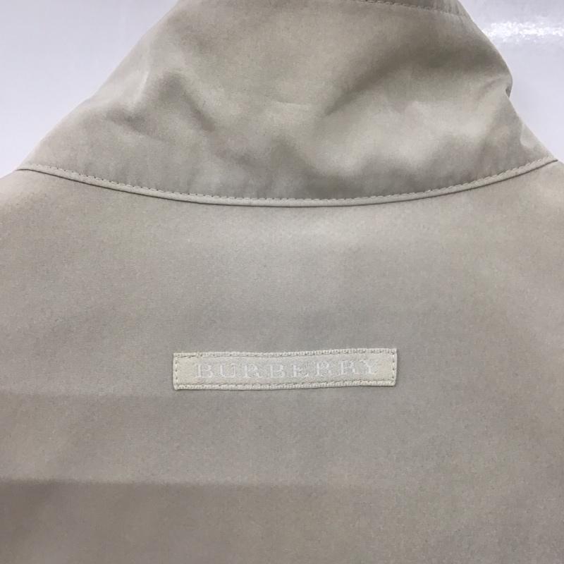バーバリーゴルフ BURBERRY GOLF ベスト ベスト ジップアップベスト ノースリーブカットソー アウター M ロゴ、文字 アイボリー / アイボリー /  メンズ USED 古着 中古 10149146