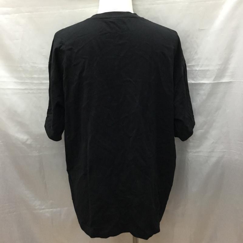 古着 USED Tシャツ 半袖 半袖カットソー プリントTシャツ クルーネックカットソー 古着 XXL プリント 黒 / ブラック /  メンズ USED 古着 中古 10116717