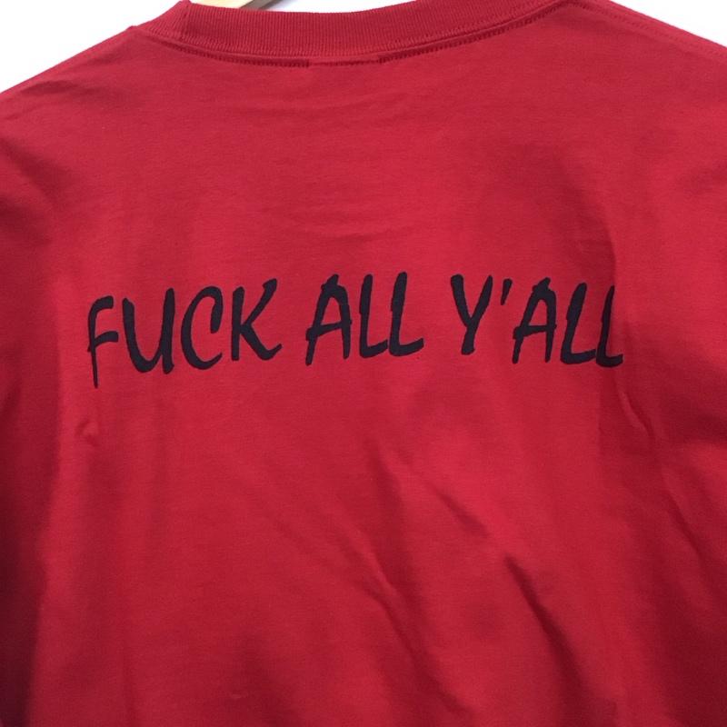 シュプリーム Supreme Tシャツ 半袖 25fw splittee プリントTシャツ L ロゴ、文字 赤 / レッド /  メンズ USED 古着 中古 10147356