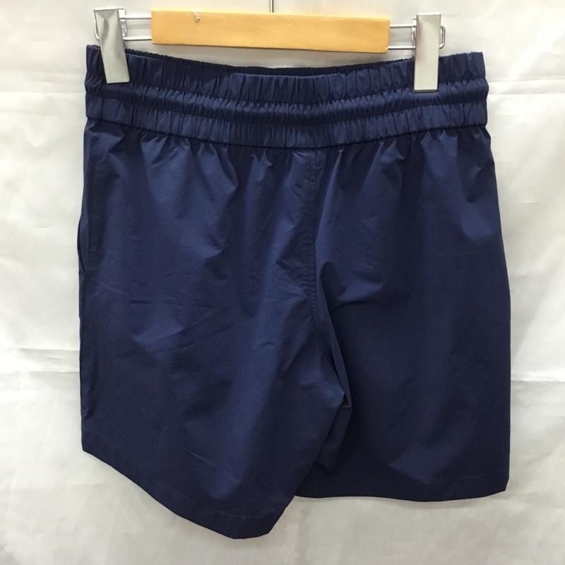 チャンピオン Champion パンツ ショートパンツ cw-ms505 クロスハーフパンツ ショートパンツ カジュアルパンツ M ロゴ、文字 紺 / ネイビー /  レディース USED 古着 中古 10113324