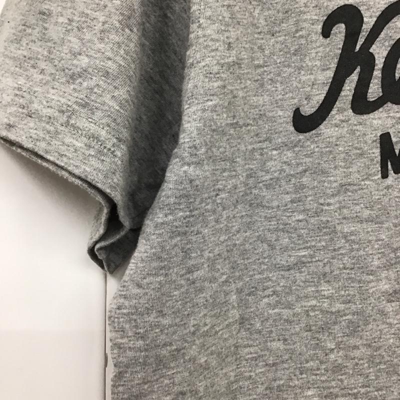 ルードギャラリー RUDE GALLERY Tシャツ 半袖 半袖カットソー プリントTシャツ クルーネックカットソー 3 プリント 灰 / グレー /  メンズ USED 古着 中古 10131232