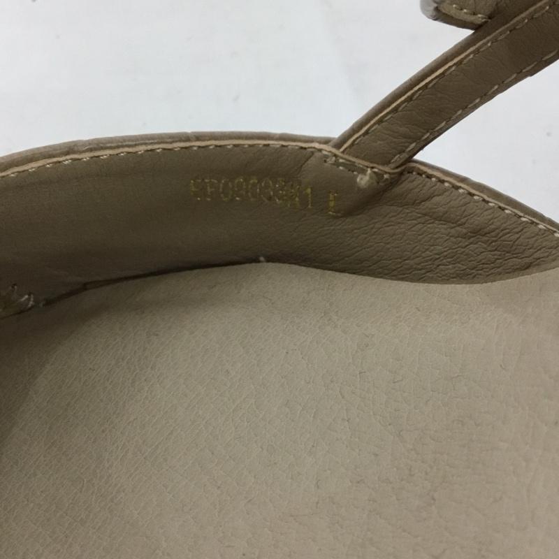 ランダ RANDA パンプス パンプス ベルトストラップパンプス ポインテッドトゥ L  ベージュ / ベージュ /  レディース USED 古着 中古 10144833