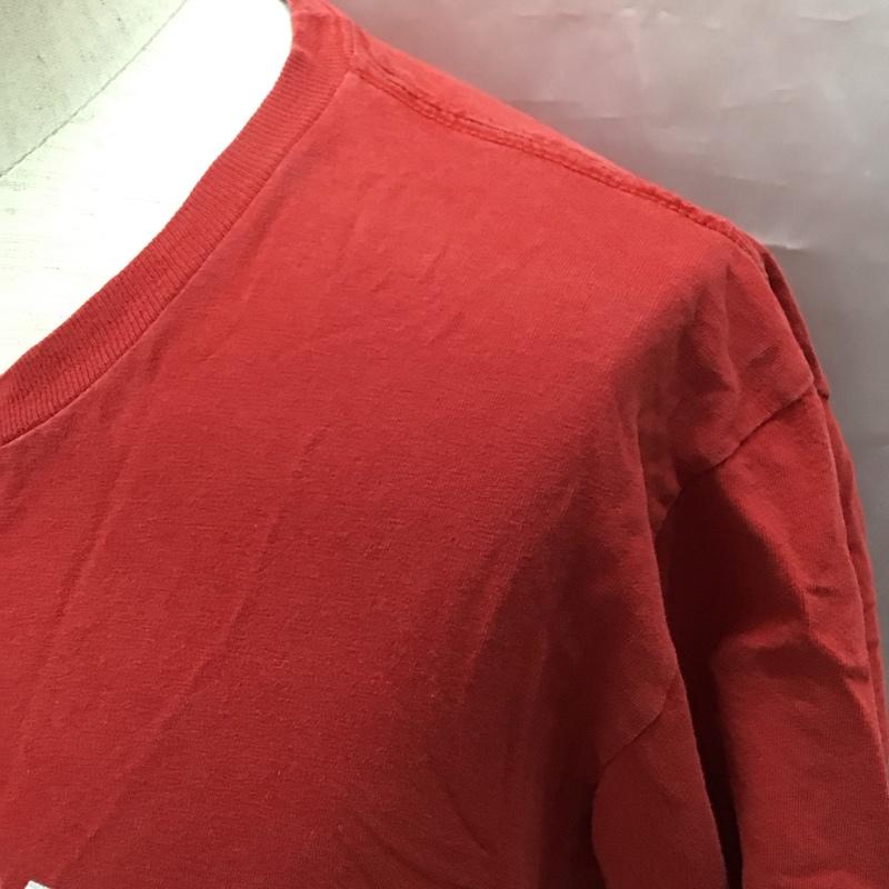 アディダス adidas Tシャツ 半袖 THE GO-TO TEE L ロゴ、文字 ボルドー / ボルドー /  メンズ USED 古着 中古 10117067