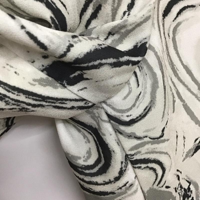 アズールバイマウジー AZUL BY MOUSSY パンツ スラックス 250ESM31-161D MARBLE PATTERN RELAX PANTS M 総柄 マルチカラー / マルチカラー /  レディース USED 古着 中古 10130213