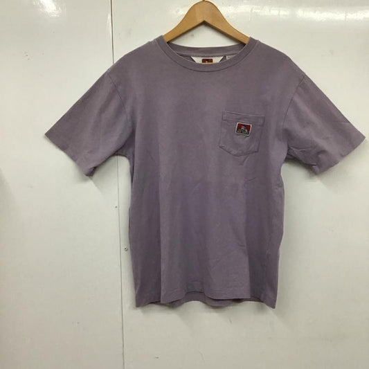 ベンデイビス BEN DAVIS Tシャツ 半袖 C-9580000 ポケットTシャツ M ワンポイント 紫 / パープル /  メンズ USED 古着 中古 10117034