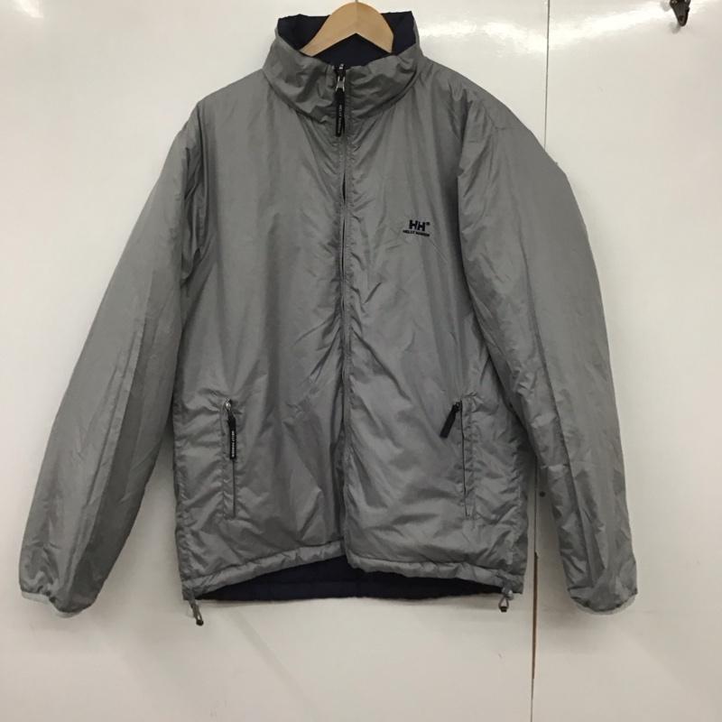 ヘリーハンセン HELLY HANSEN ジャケット、上着 ジャンパー、ブルゾン HH17603 モスジャケット リバーシブル L ロゴ、文字 灰 / グレー / X 紺 / ネイビー /  メンズ USED 古着 中古 10141105