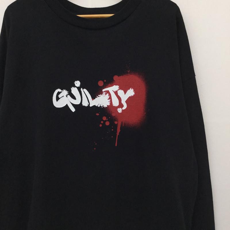 カタリスト CVTVLIST カットソー 長袖 1 ロゴ、文字 黒 / ブラック /  メンズ USED 古着 中古 10134379