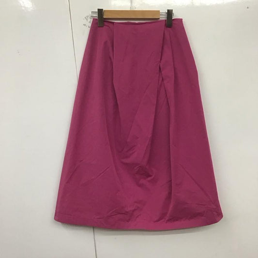 スピック＆スパン Spick & Span スカート ロングスカート 22-060-200-3020-4-0 タックスカート 38 無地 紫 / パープル /  レディース USED 古着 中古 10129149